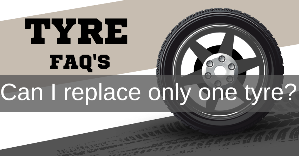 can i replace only one tire